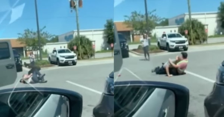 Chick-Fil-A Employee Tackles Man, Saving Mom And Baby, And Cameras Caught It All