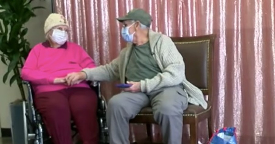 After Spending More Than A Year Apart, This Couple Married 72 Years Is Finally Reunited