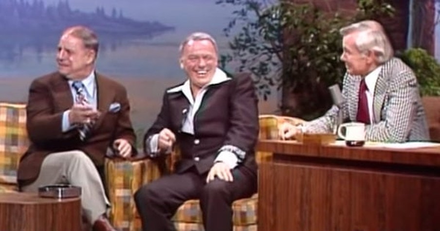 Frank Sinatra Gets Abruptly Interrupted by Don Rickles on Johnny Carson & It Has Him in Stitches