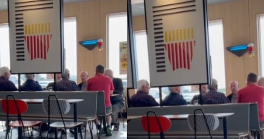 Stranger Hits Record As Seniors Singing Group Starts Belting Out A Tune At McDonald's