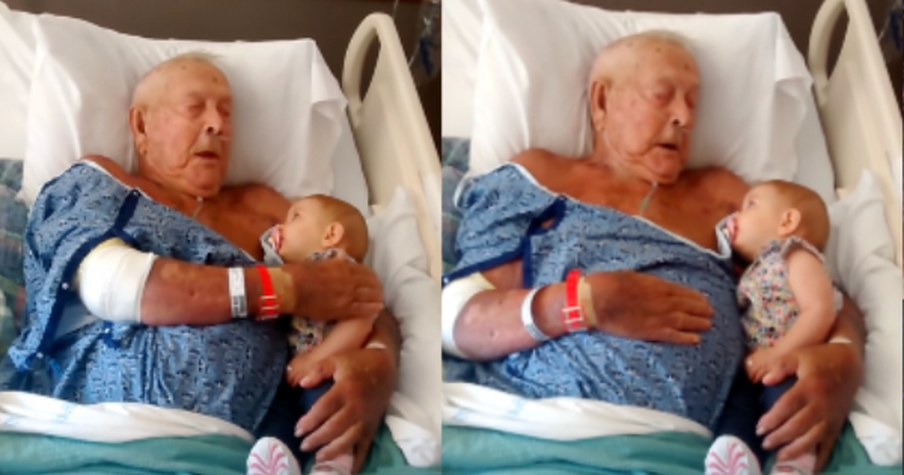 Man Meets Great-Great-Granddaughter And Then Days Later, He's Gone