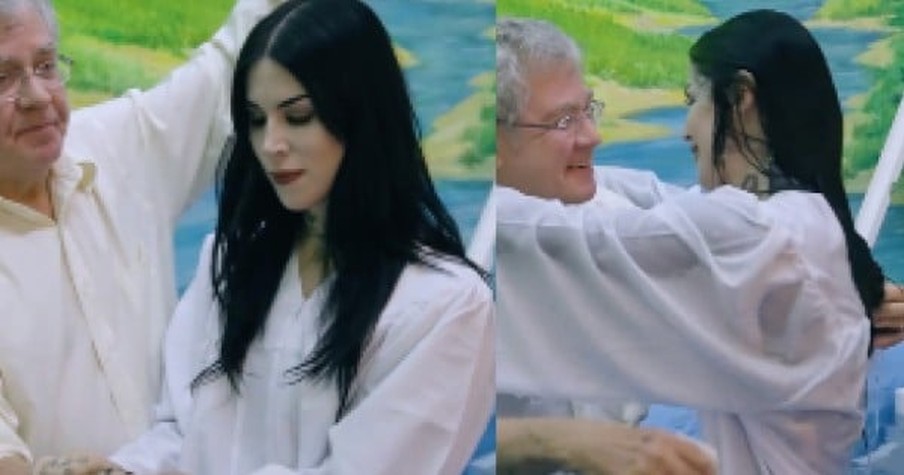 Kat Von D Renounces Witchcraft and Gets Baptized