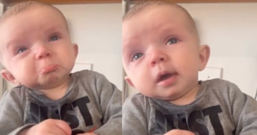 Mother Is Sweetly Singing to Her Son and It Has the Emotional Baby Boy in Tears