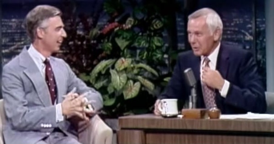 Vintage Fred Rogers Guest Appearance On The Tonight Show With Johnny Carson