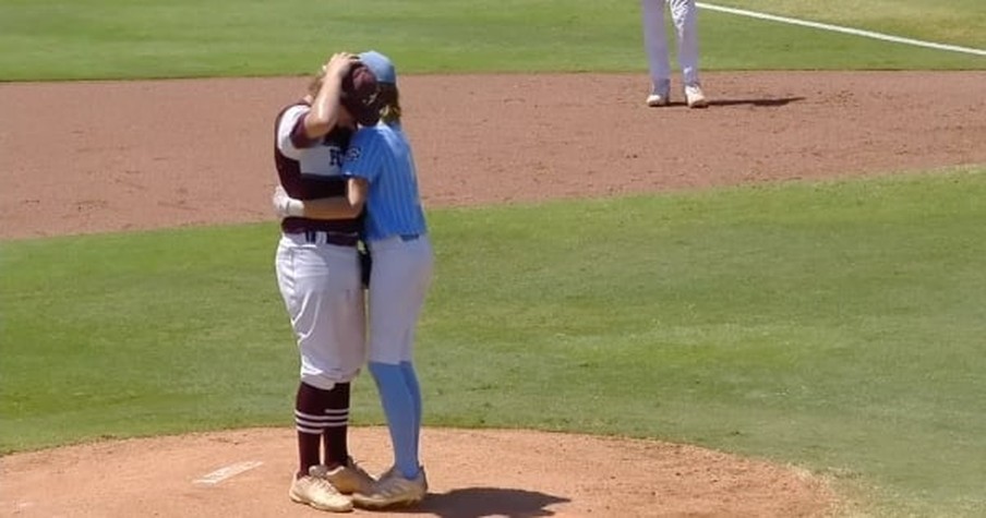 Little League Batter Gets Hit In The Head And Goes Viral For His Compassion For The Pitcher