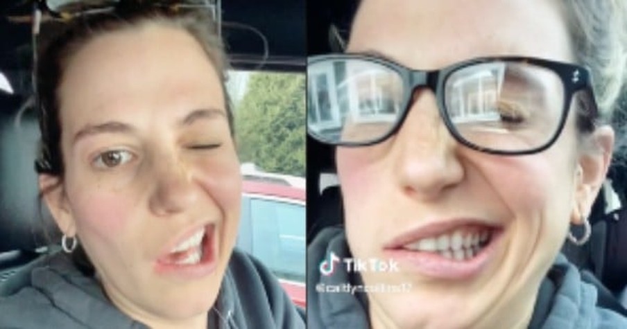 Woman Is Tickled Silly After Trip To The Dentist Leaves The Side Of Her Face Numb