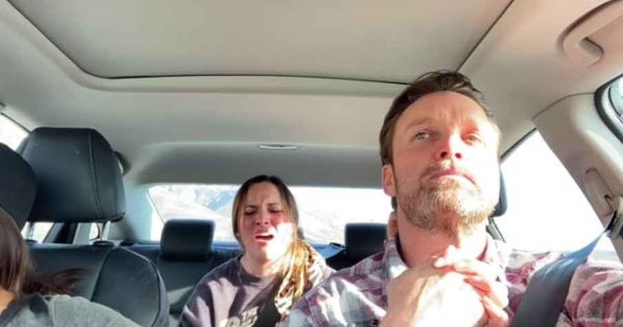 Daughter Sings From The Backseat Of The Car And It Moves Dad To Tears