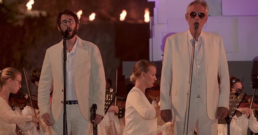 Andrea Bocelli And Josh Groban Sing 'We Will Meet Once Again' Together And It's Amazing