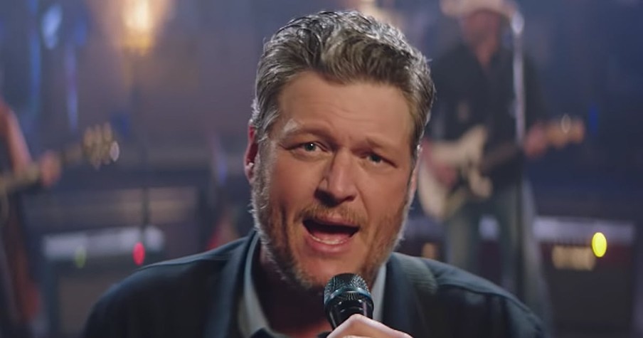 Blake Shelton Performs 'Jesus Got A Tight Grip'