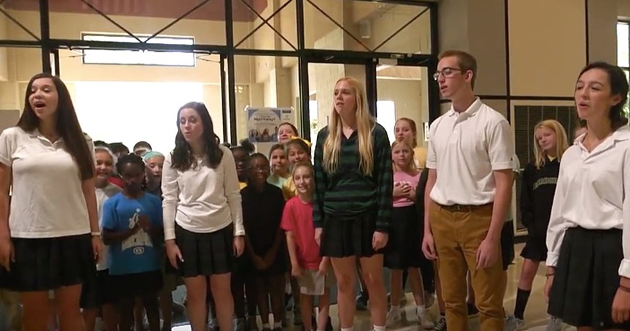 The Words For 'It Is Well With My Soul' Come Alive In A Cappella Version By Briarcrest OneVoice Choir