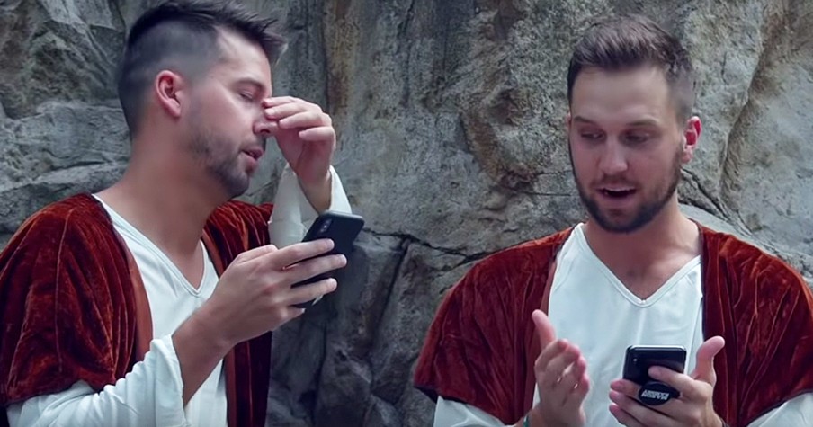 Christian Comedian John Crist On If Bible Characters Had iPhones