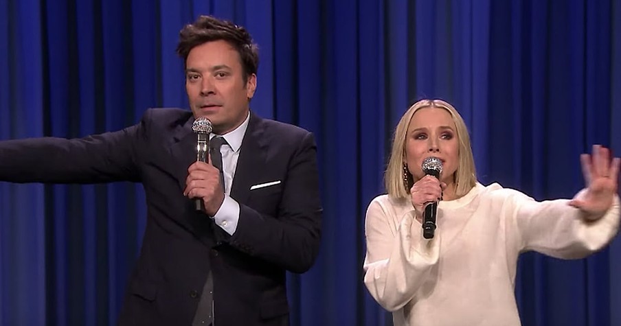 Kristen Bell And Jimmy Fallon Perform A Fantastic Medley Of Disney Songs