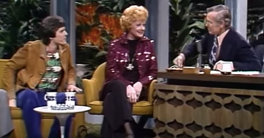 Lucille Ball's Son Shows Up During Johnny Carson Interview & Her Reaction Says So Much