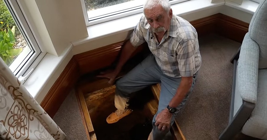 Man Notices A Dip In His Floor And Uncovers A Medieval Water Well In His Living Room