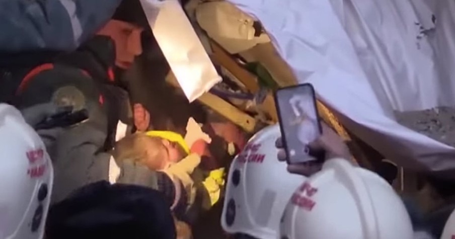 Miracle Baby Found Alive In Rubble After 35 Hours