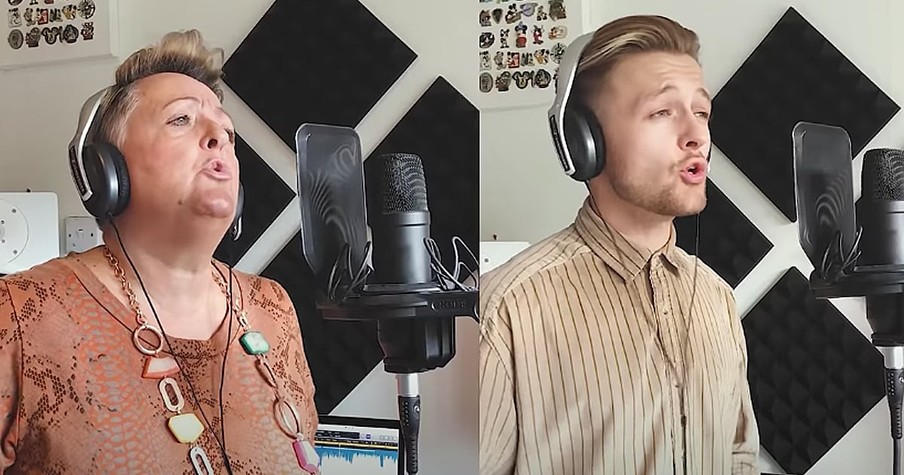 Mother And Son Sing 'Hallelujah' In A Breathtaking Duet Too Good To Miss