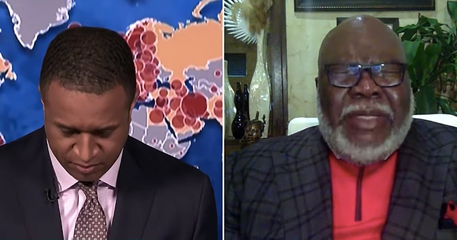 Bishop TD Jakes Gets Prayer Request From News Anchor During Interview On Live Television