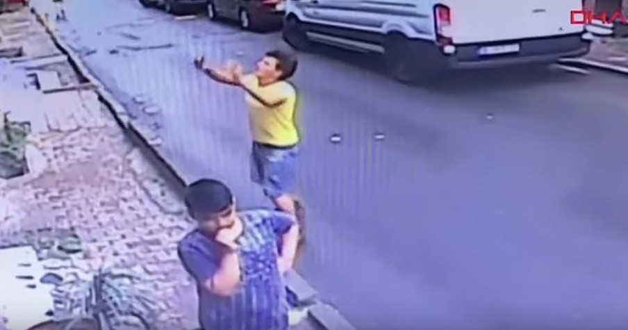 Heroic Teen Miraculously Catches Toddler Falling From A Building