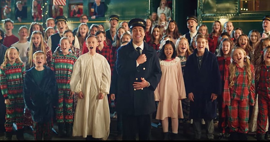 Get In The Spirit With Children's Choir Singing Christmas Songs From The Polar Express