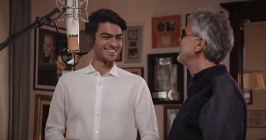 Making of Andrea Bocelli and Son Matteo 'Fall On Me'