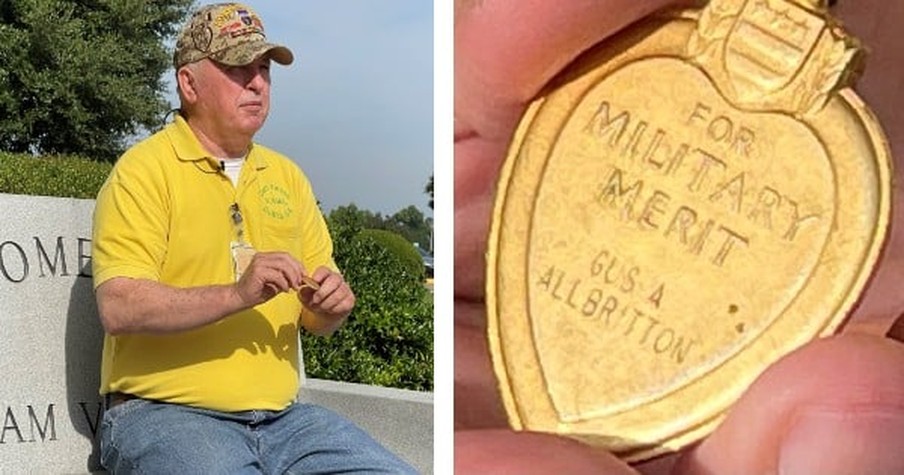 After 40 Years, He Figured His Purple Heart Medals Were Gone Forever, But Then A Miracle Happened