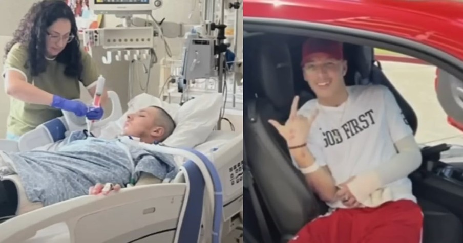 'God Did It' Says 18-Year-Old After Waking Up From a Coma Following a Crash