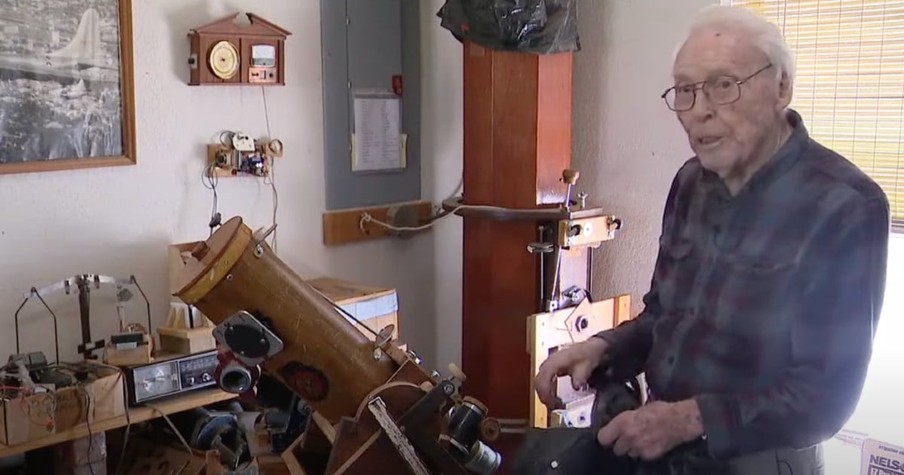 105-Year-Old Eclipse Fan Excited to See His 13th Solar Eclipse