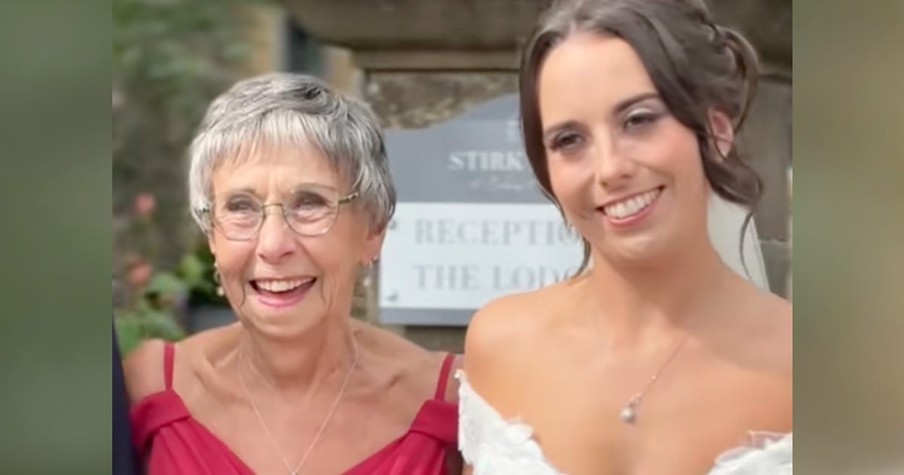 She Asked Her Grandmother To Be In Her Wedding, Now She Has a Grandmaid