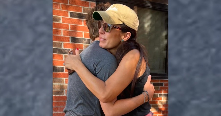 Joanna Gaines Clings to Son As They Say Goodbye, Tells Others 'It Doesn't Get Any Easier'