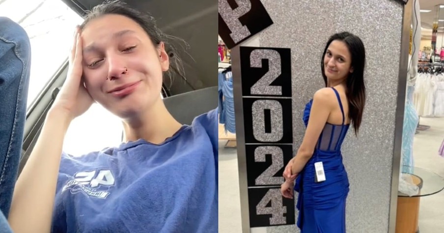 Teen Who Lost Her Mom Sobs When Friend's Mom Steps in to take Her Prom Dress Shopping