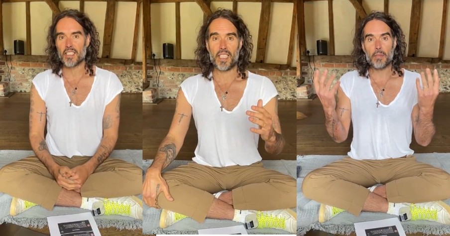 Russell Brand Turns to Christianity & Seeks Christ Through Baptism in Order to 'Leave Past Behind'