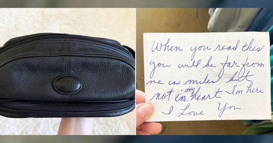 Grieving Woman Finds a Note in a Thrifted Purse That Feels Like a Message from the Grave