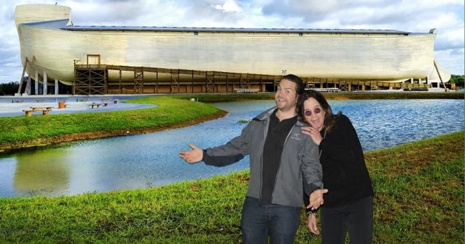 Rocker Ozzy Osbourne Visits Ark Encounter And Has Shocking Reaction