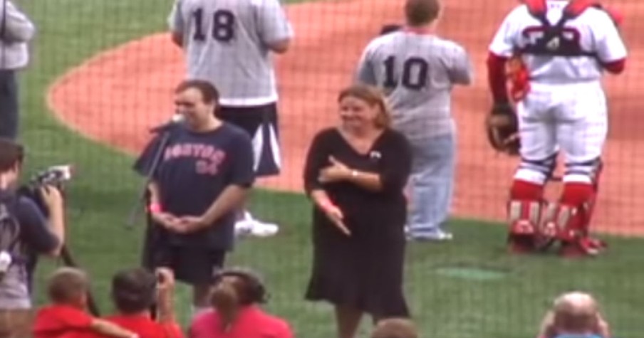 Young Man With Autism Performs The National Anthem Like Never Before