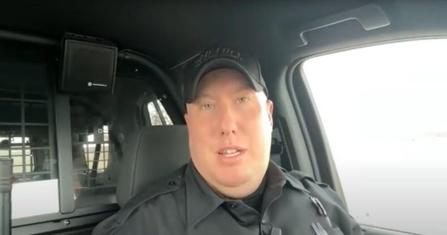 Police Officer Learns Distraught Man Just Needs A Hug And His Act Of Compassion Goes Viral