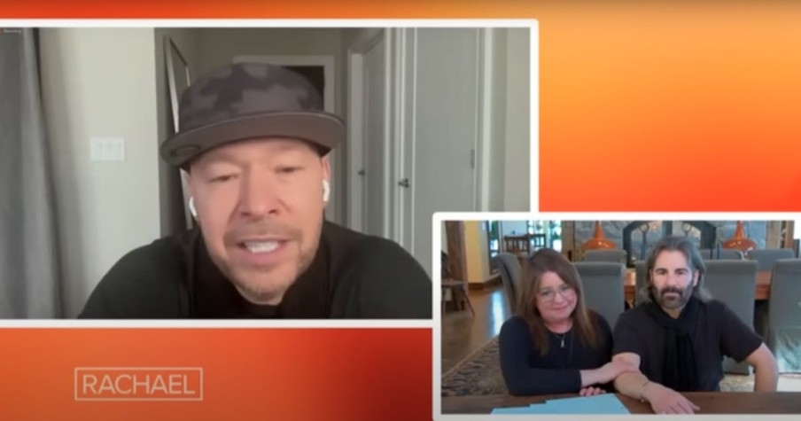 With Rachael Ray Ending Her Show, Donnie Wahlberg Brings Host to Tears with Parting Words