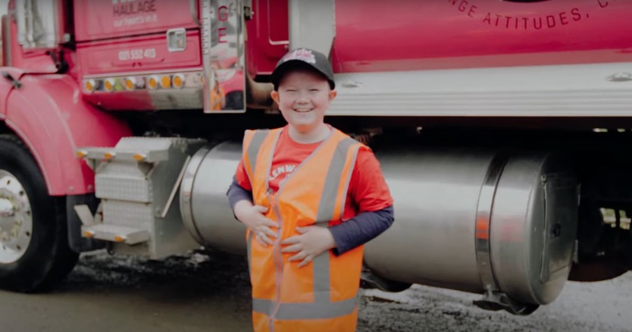 Mom Posts Plea For Son's Birthday And Loads Of Truckers Come Together to Save The Day