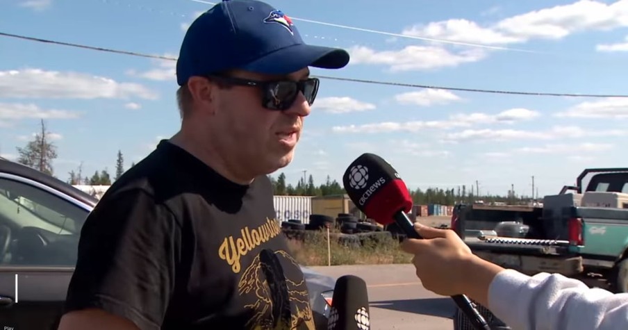 As Most Fled From Northwest Territories, 1 Man Drove Straight Into It To Save Lives