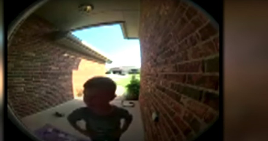 5-Year-Old Boy Rings Doorbell With A Tearful Plea: 'Can You Help Me Find My Mommy?'