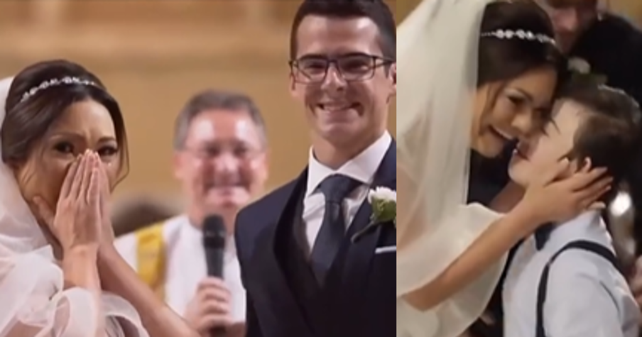 Groom Surprises Bride By Including Her Students With Down Syndrome In Wedding Ceremony