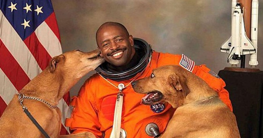 Now THIS Is 1 Man Who Loves His Dogs AND Space. You CANNOT Miss THIS!