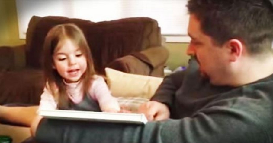 Special Surprise Baby Announcement For 3-Year-Old Daughter