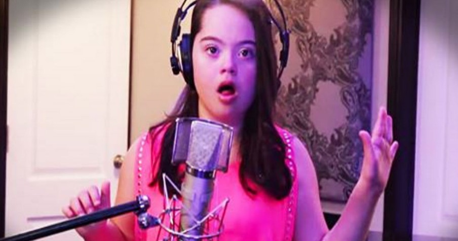 12-Year-Old With Down Syndrome Sings 'All Of Me'