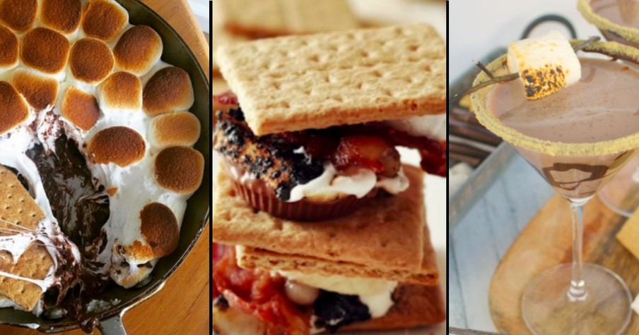 S'mores and More S'mores.  Love Them 19 Different Ways!