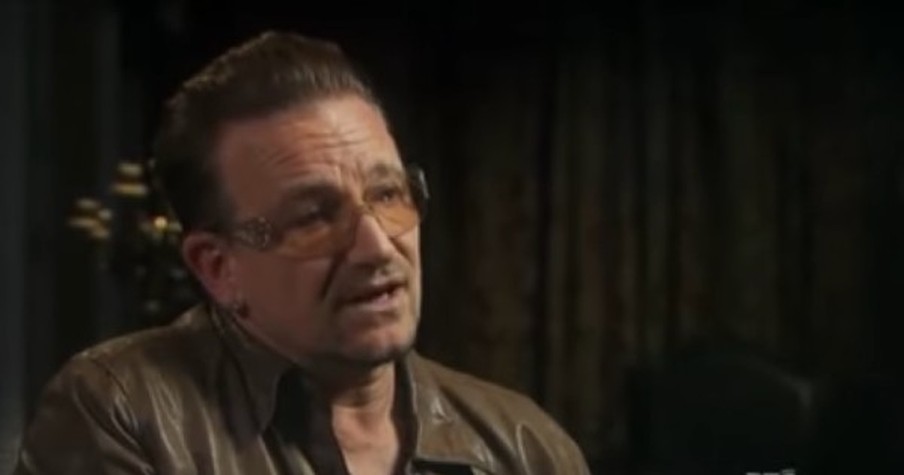 Rock Star Bono Shares His Amazing Testimony