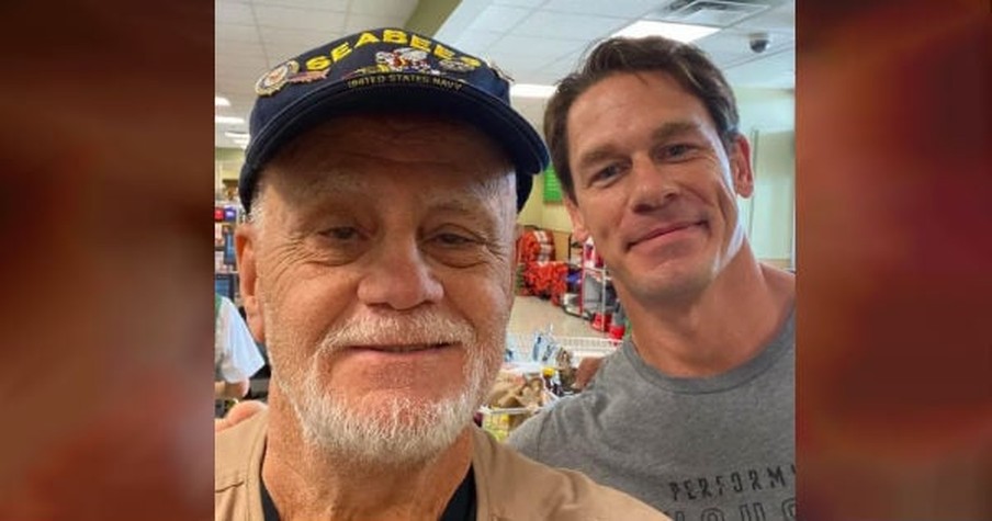 Family Is Calling John Cena The 'Kindest Man' After He Buys Groceries For A Widowed Veteran