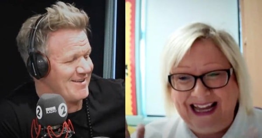 Lunch Lady Desperately Needed Help And That's When Celebrity Chef Gordon Ramsay Stepped In