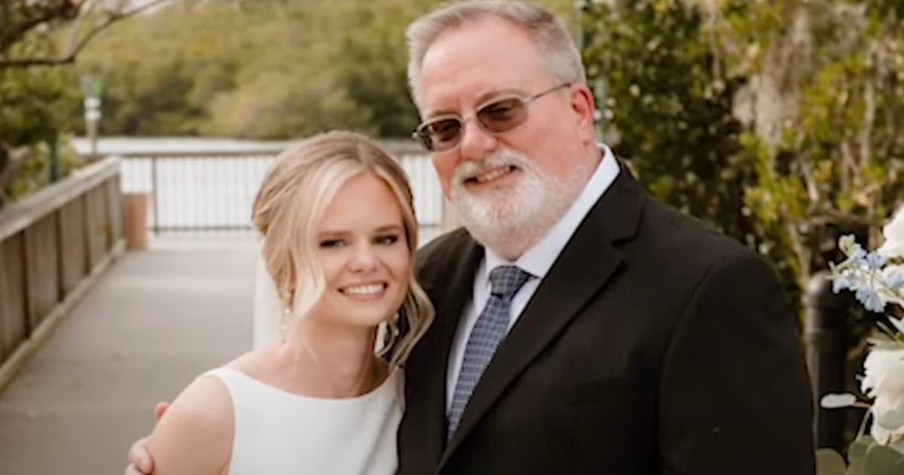 Bride's dad Drops During Father-Daughter Dance, but Things Lined up Perfectly to Save His Life