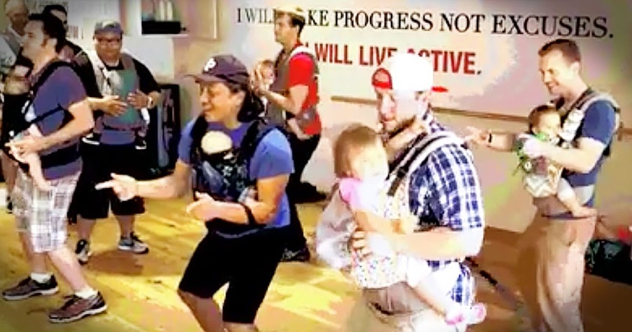 Dads Dancing With Their Babies