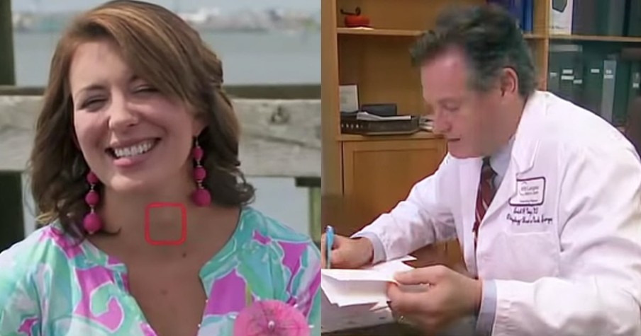 Doctor Spots Lump On Woman's Throat While Watching HGTV